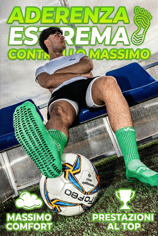 CALZE GRIP VSOX “VICTORY” VERDE