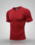 RED SHORT SLEEVE THERMAL SHIRT