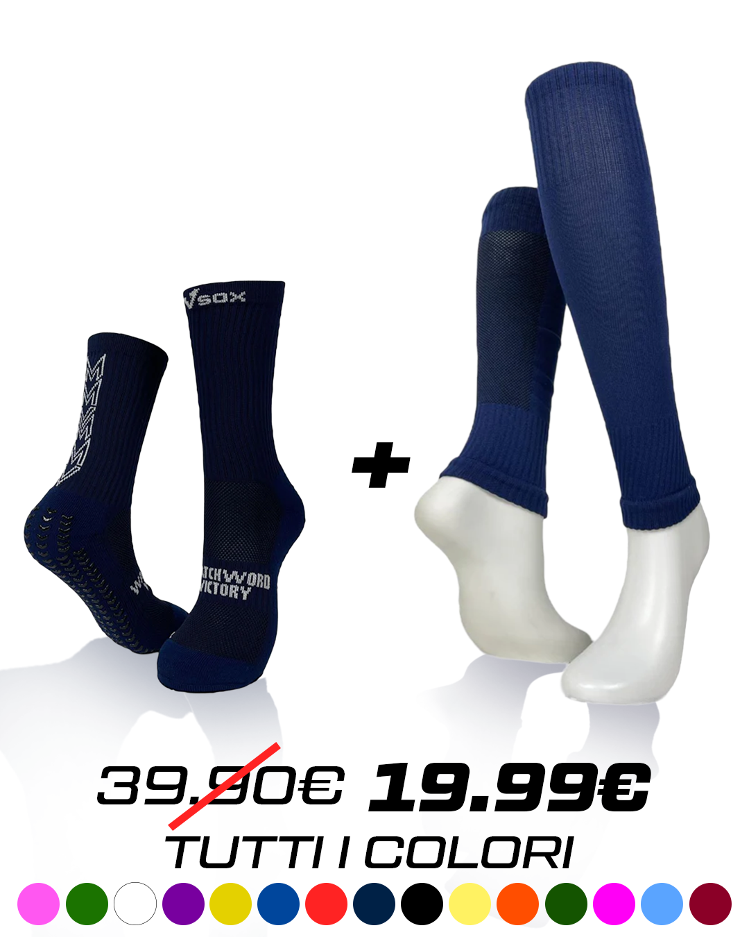 CALZA VSOX "VICTORY" + CALZE TUBOLARI