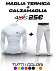KIT MAGLIA TERMICA MANICHE LUNGHE + CALZAMAGLIA