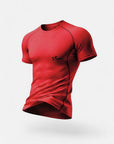 RED SHORT SLEEVE THERMAL SHIRT