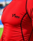 MAGLIA TERMICA MANICA LUNGA ROSSA