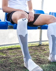 WHITE RECOVERY SOCKS