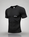 BLACK SHORT SLEEVE THERMAL SHIRT