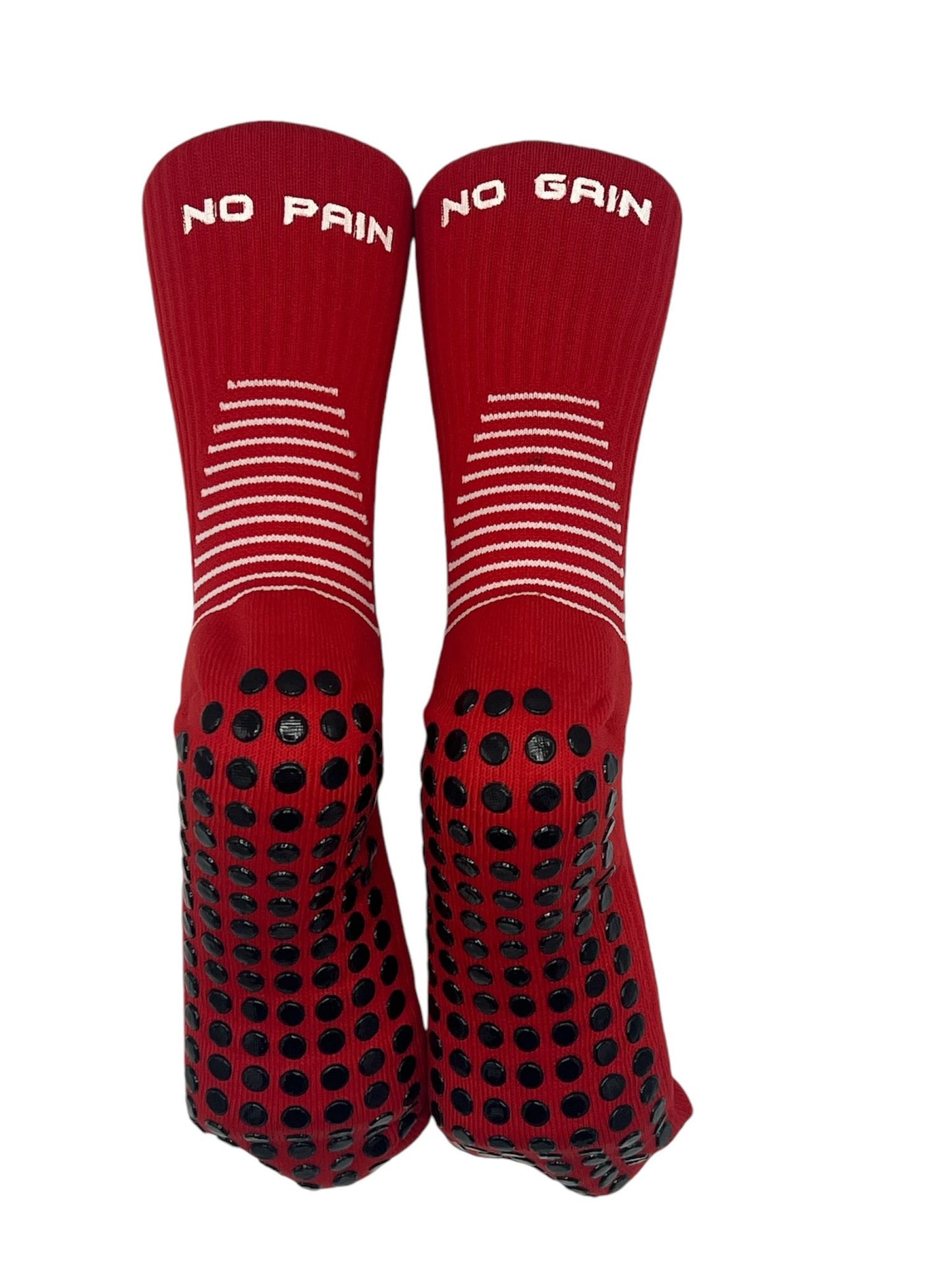 Calze Grip V-Sox “ No Pain No Gain” Rosse