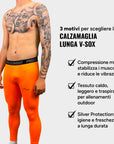 CALZAMAGLIA LUNGA ARANCIONE