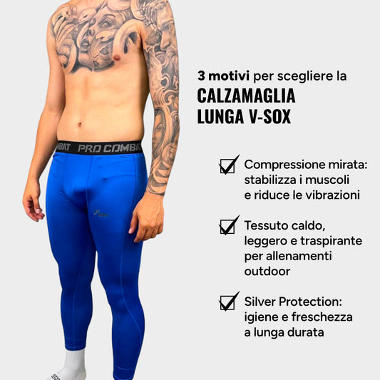 CALZAMAGLIA LUNGA BLU CHIARO