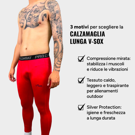 CALZAMAGLIA LUNGA ROSSA