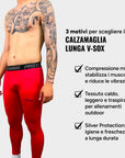 CALZAMAGLIA LUNGA ROSSA
