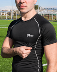 MAGLIA TERMICA MANICA CORTA NERA