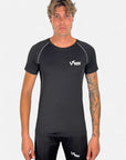 BLACK SHORT SLEEVE THERMAL SHIRT