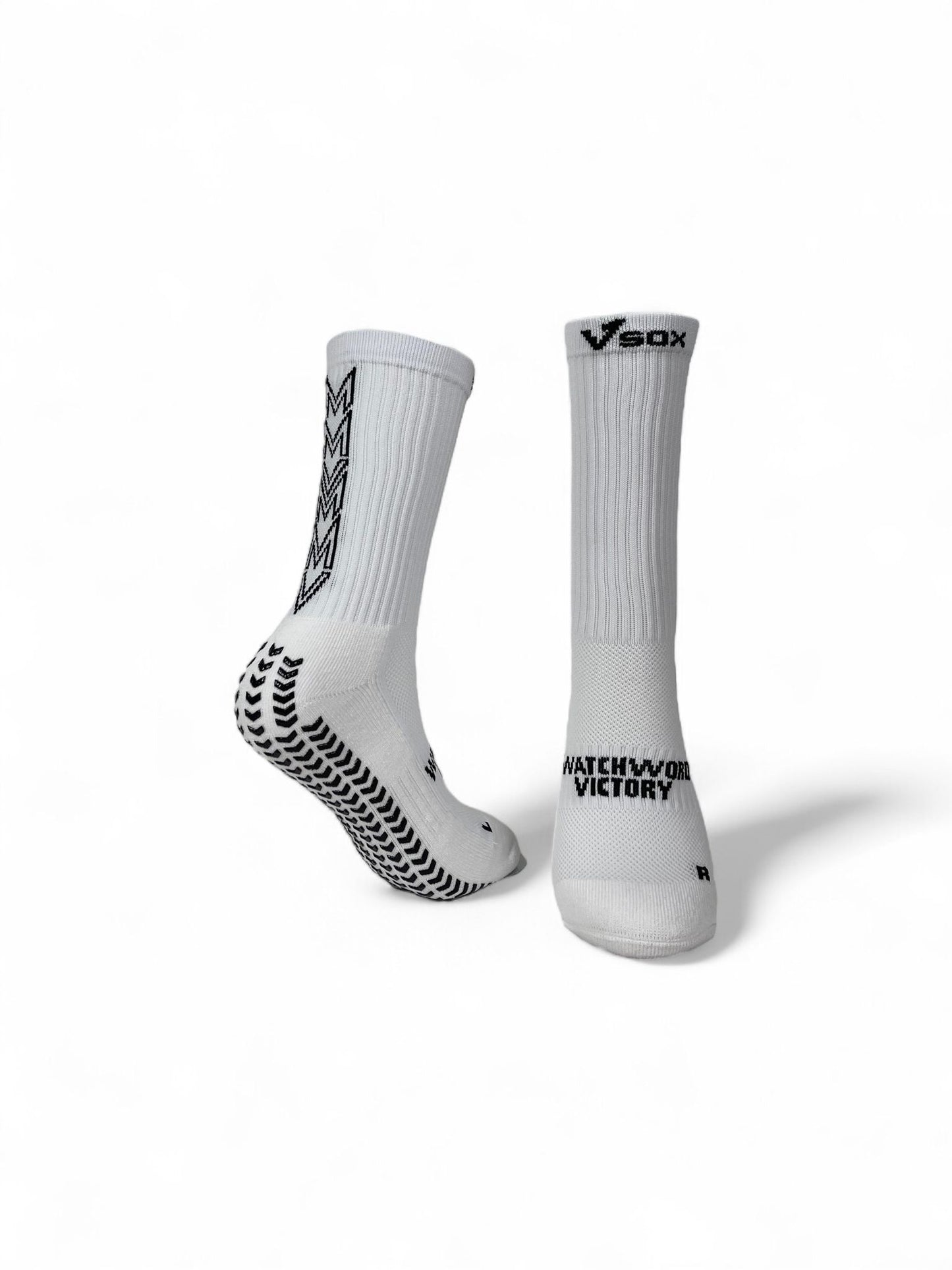 CALZE GRIP VSOX “VICTORY” BIANCHE