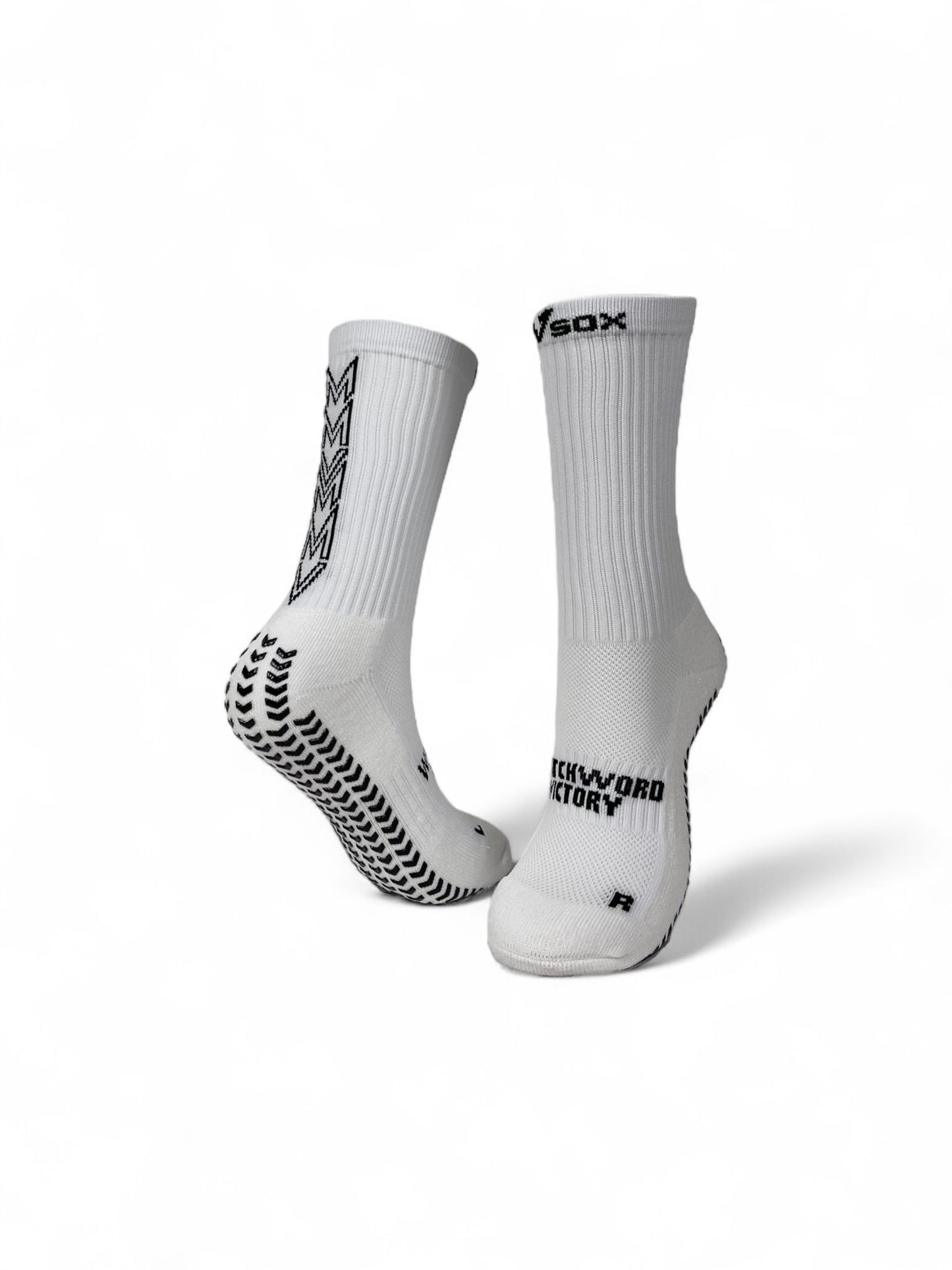 CALZE GRIP VSOX “VICTORY” BIANCHE