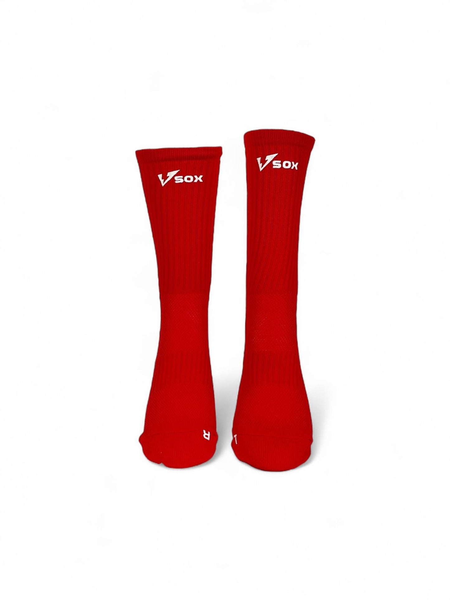 CALZE GRIP VSOX “ NO PAIN NO GAIN” ROSSE