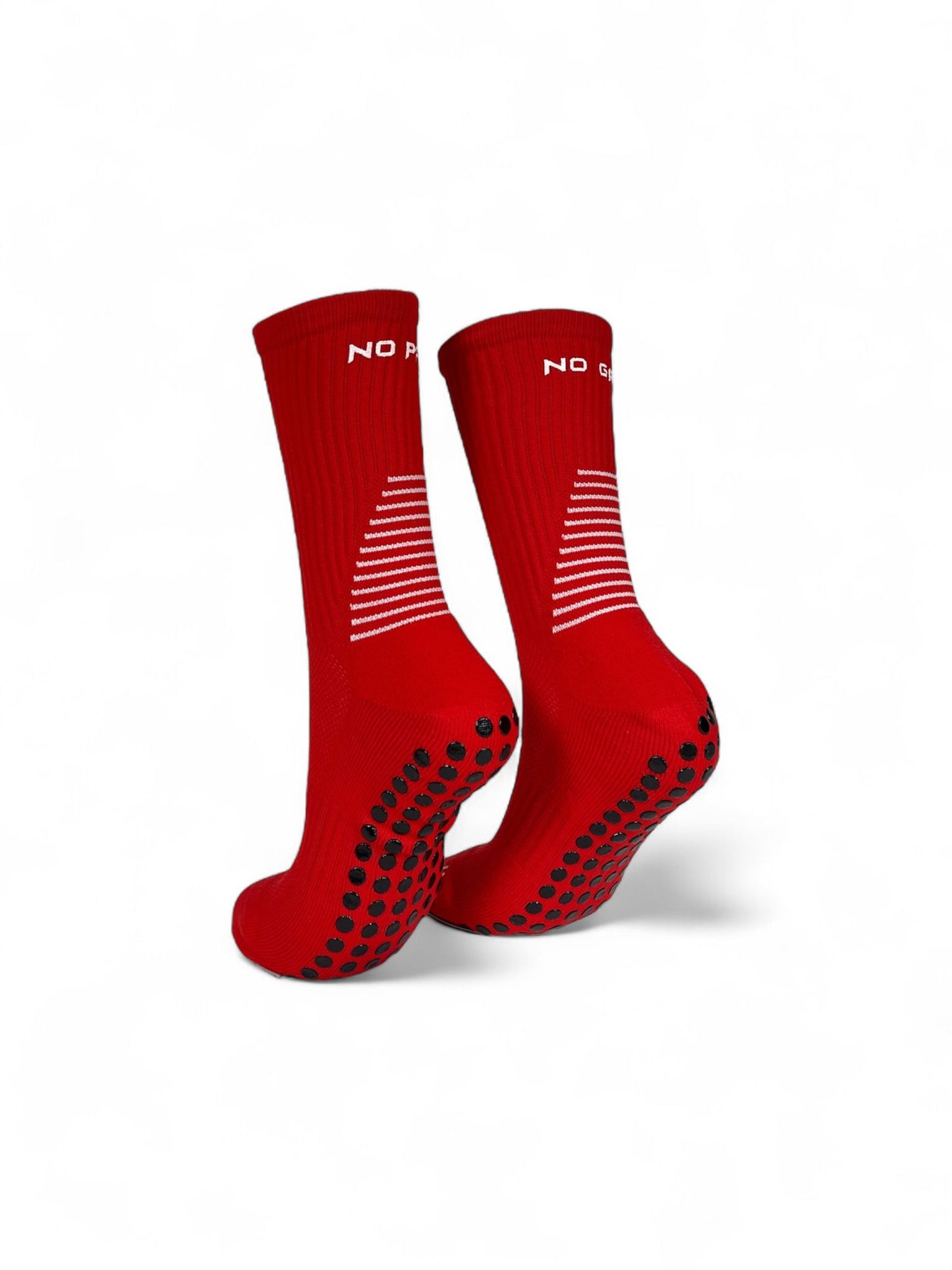 CALZE GRIP VSOX “ NO PAIN NO GAIN” ROSSE