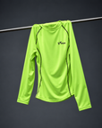 MAGLIA TERMICA MANICA LUNGA GIALLO FLUO