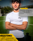 MAGLIA TERMICA MANICA CORTA BIANCA