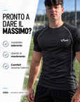 MAGLIA TERMICA MANICA CORTA NERA