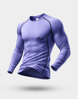 PURPLE LONG SLEEVE THERMAL SHIRT