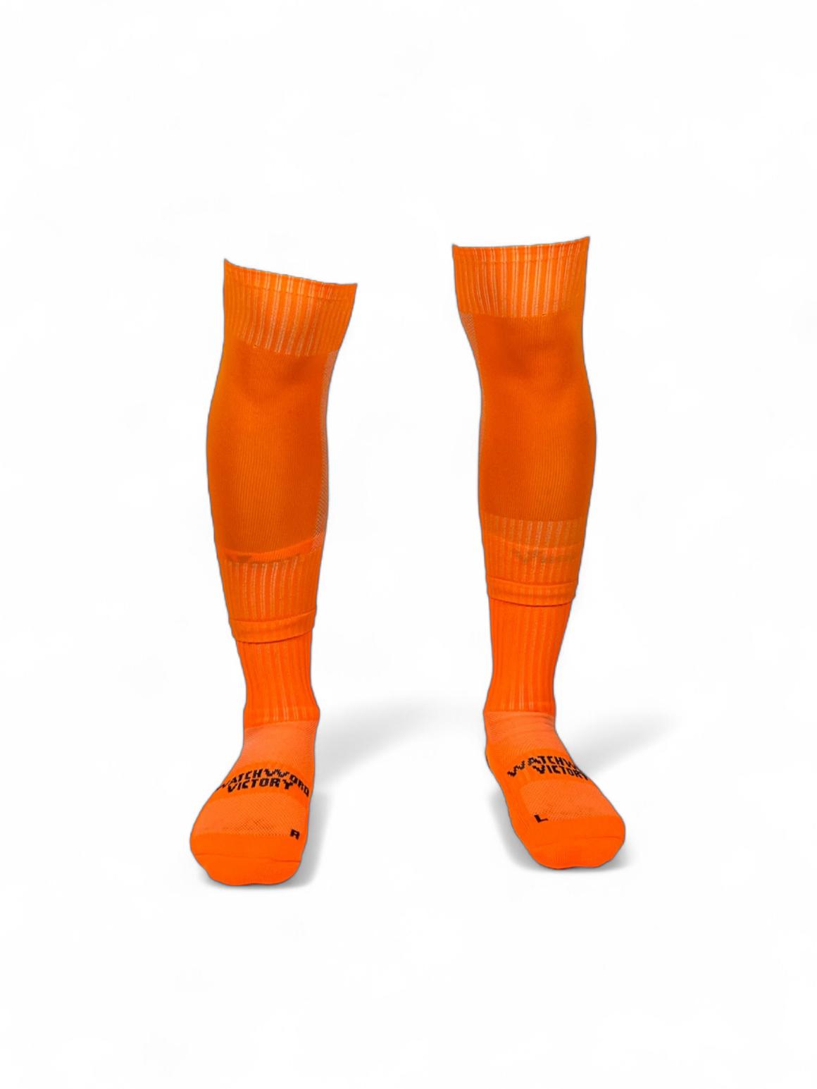 ORANGE TUBULAR SOCKS