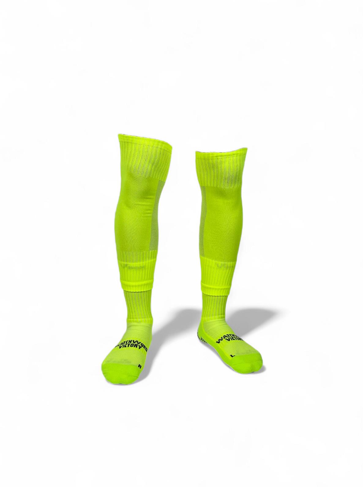 CALZE TUBOLARI GIALLO FLUO