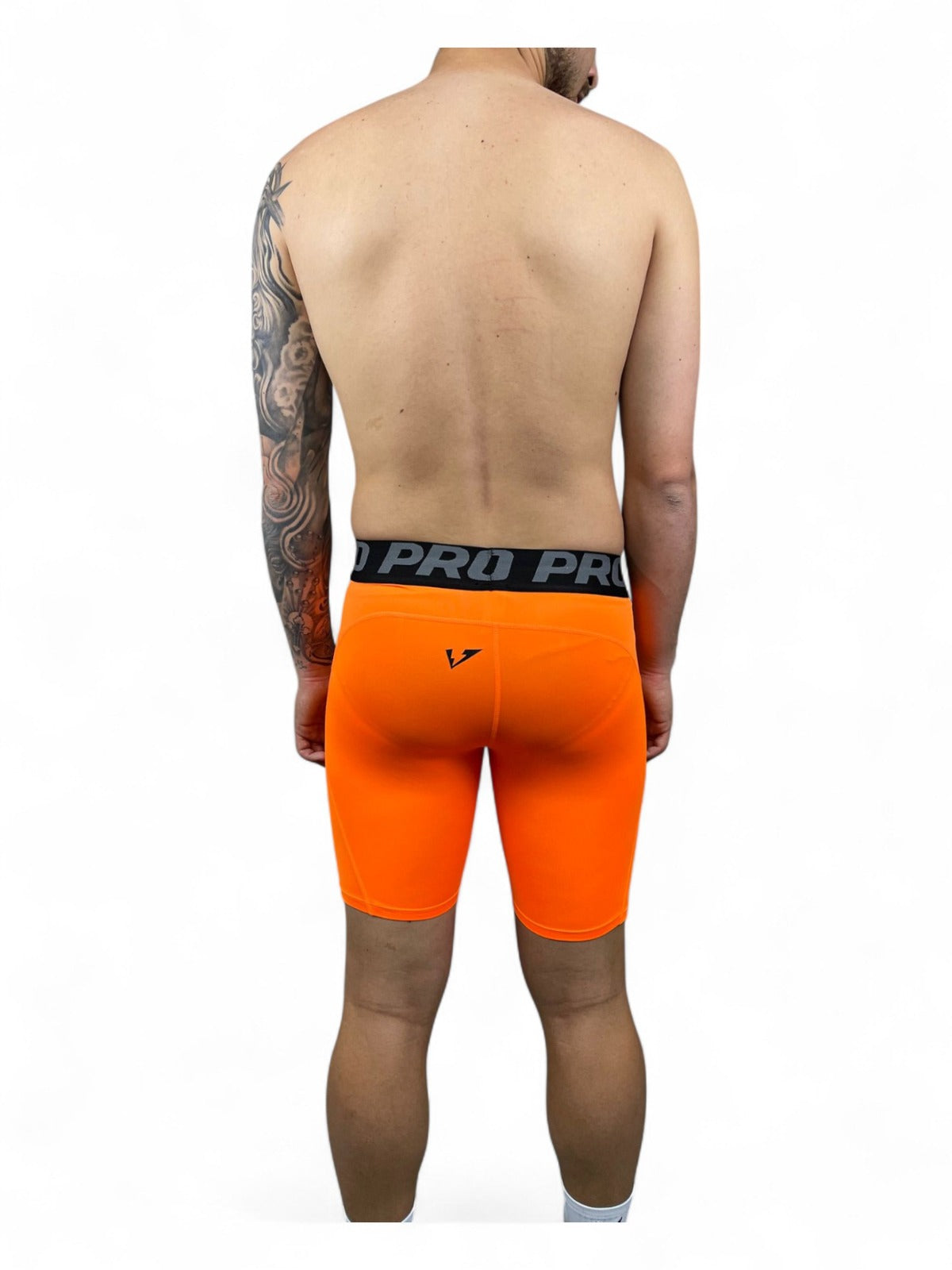 ORANGE LEG WARMERS