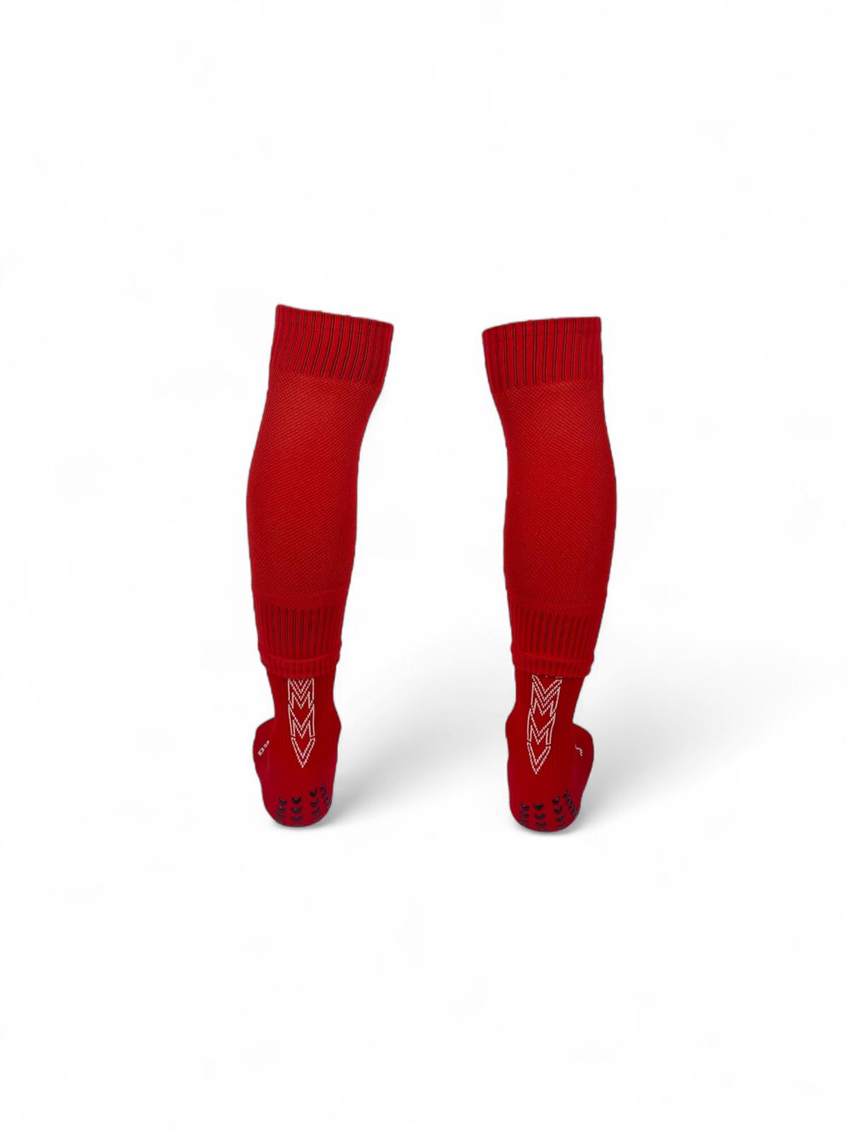 RED TUBULAR SOCKS
