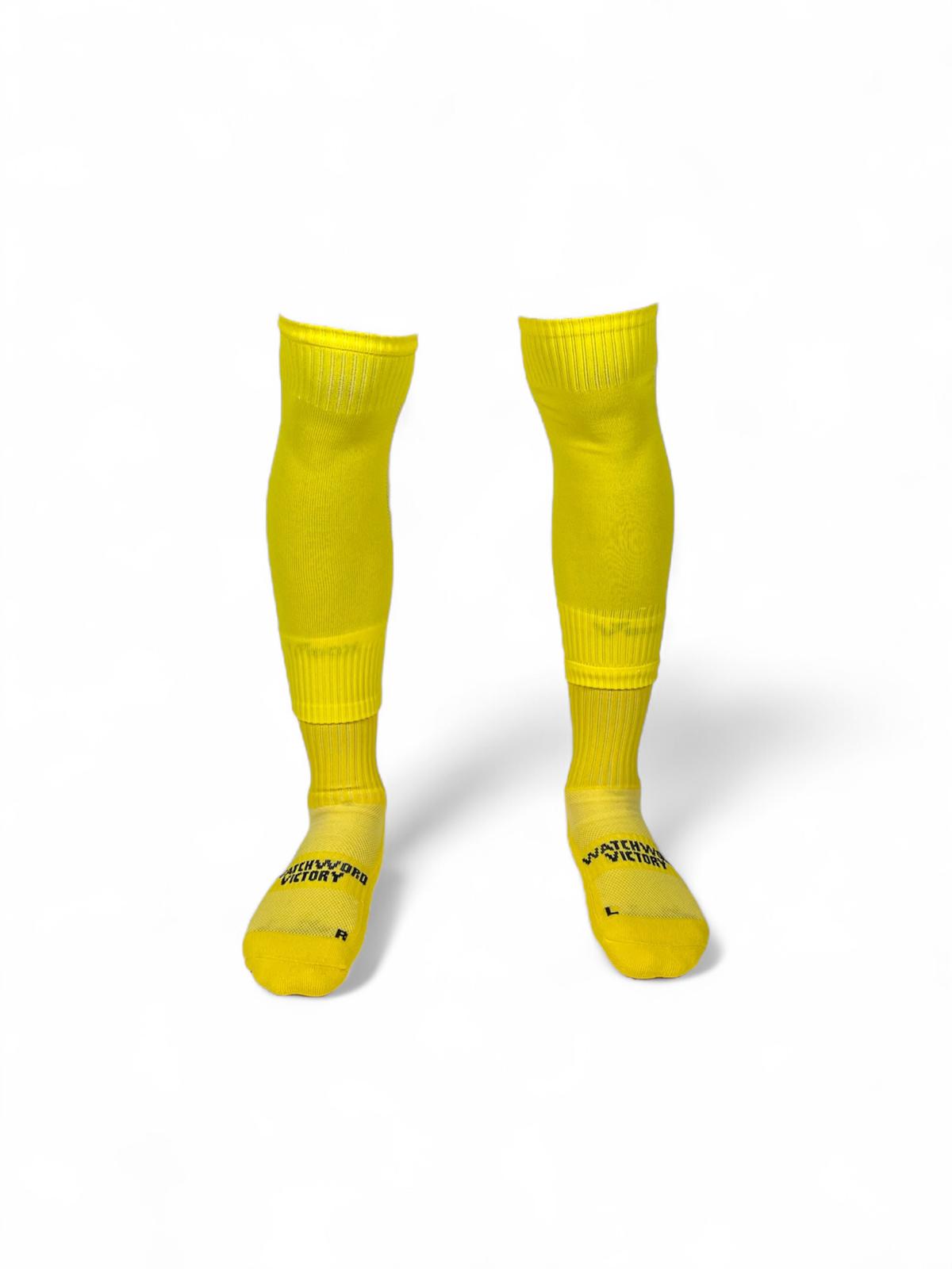 YELLOW TUBULAR SOCKS