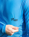 MAGLIA TERMICA MANICA LUNGA AZZURRA