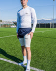 WHITE LEG WARMERS