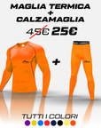 KIT MAGLIA TERMICA MANICHE LUNGHE + CALZAMAGLIA