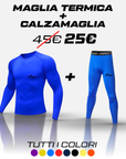 KIT MAGLIA TERMICA MANICHE LUNGHE + CALZAMAGLIA