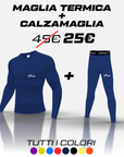 KIT MAGLIA TERMICA MANICHE LUNGHE + CALZAMAGLIA