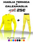 KIT MAGLIA TERMICA MANICHE LUNGHE + CALZAMAGLIA