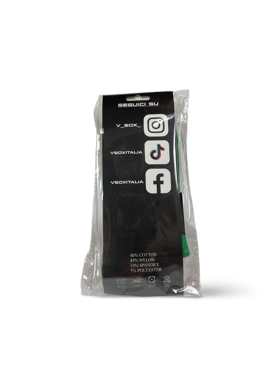 VSOX “VICTORY” GRIP SOCKS BLACK
