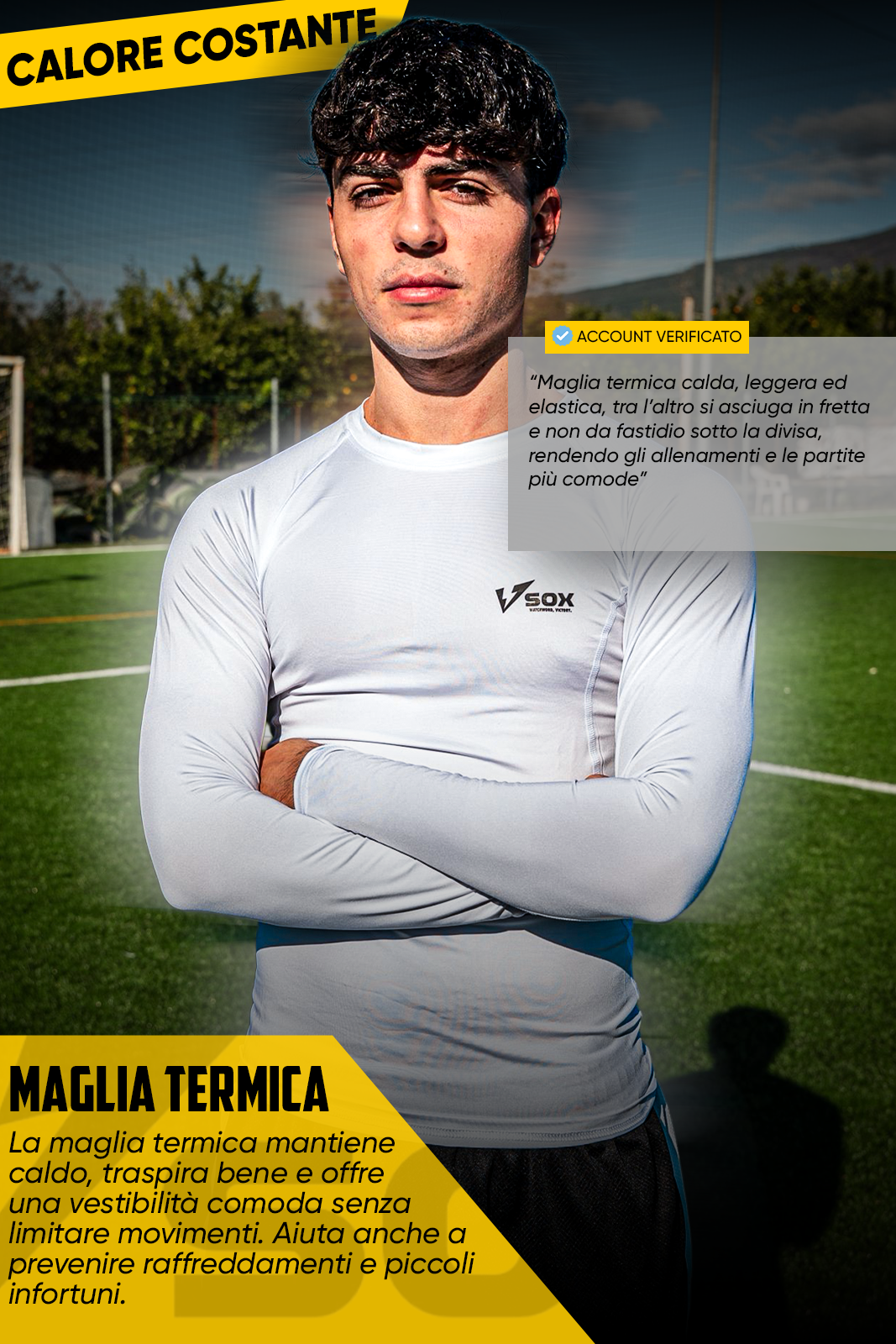 MAGLIA TERMICA MANICA LUNGA BIANCA