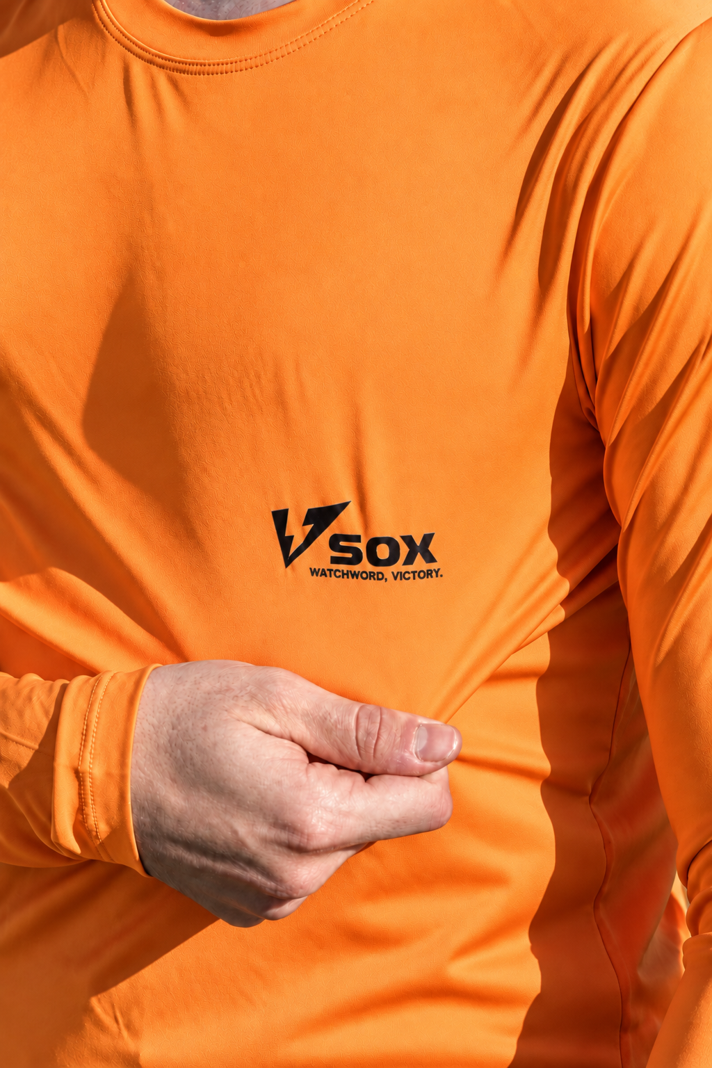 MAGLIA TERMICA MANICA LUNGA ARANCIONE