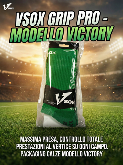 CALZE GRIP VSOX “VICTORY” VERDE