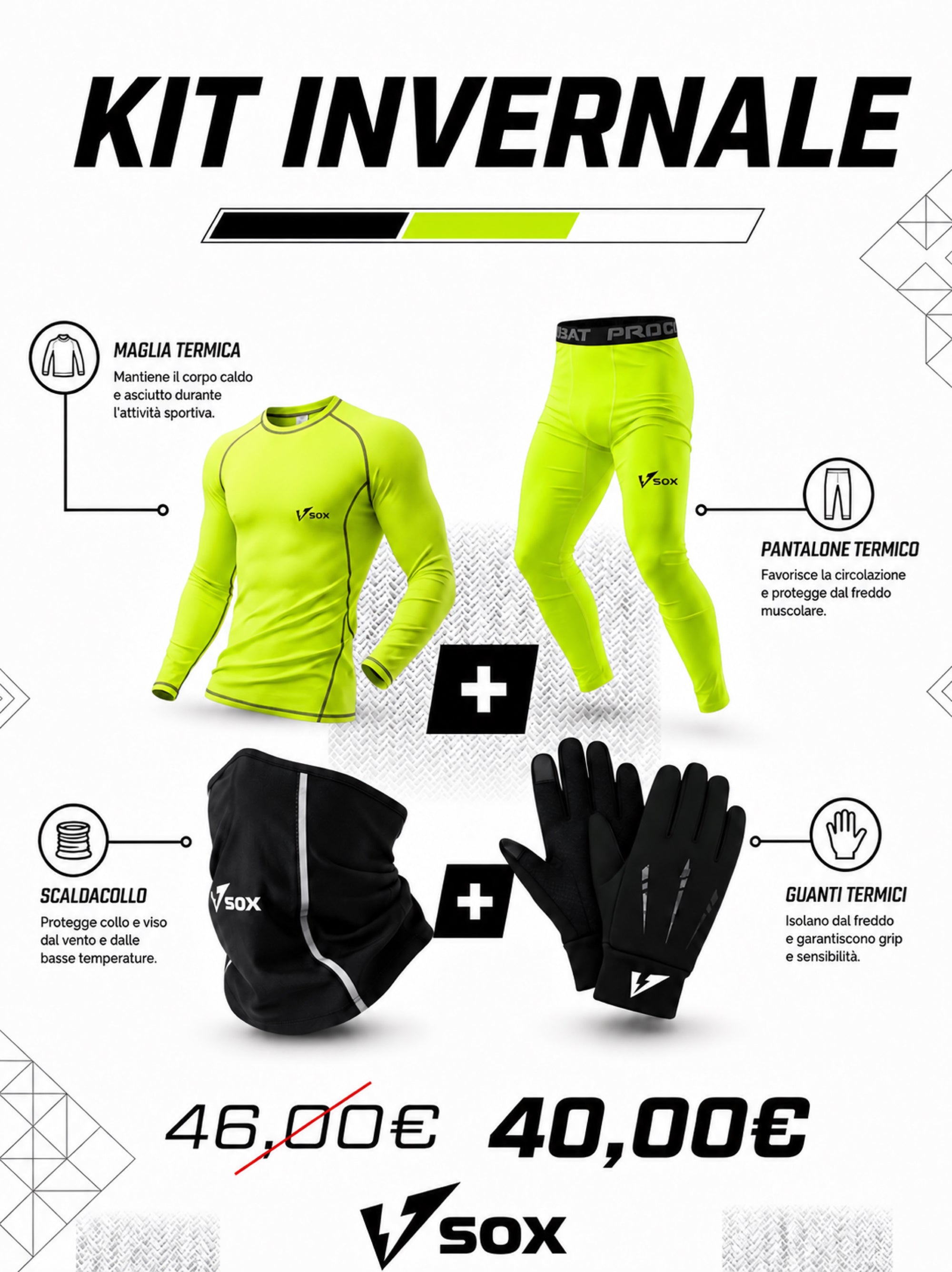 KIT ALLENAMENTO INVERNALE