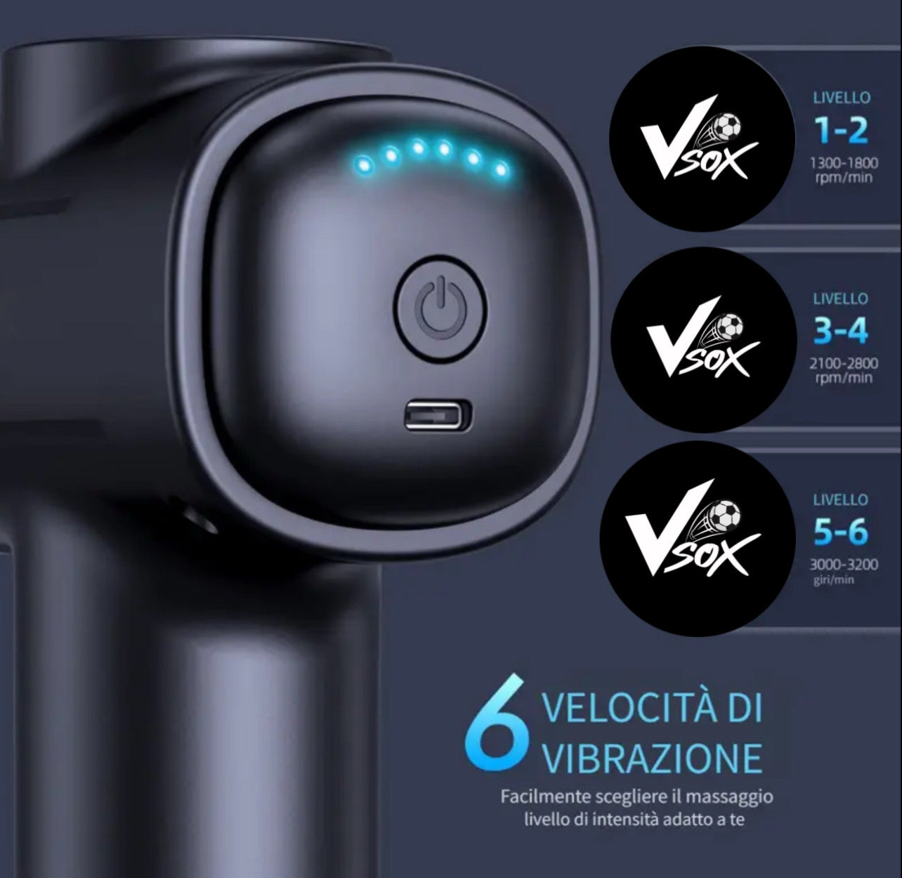 PISTOLA MASSAGGIATRICE 2.0