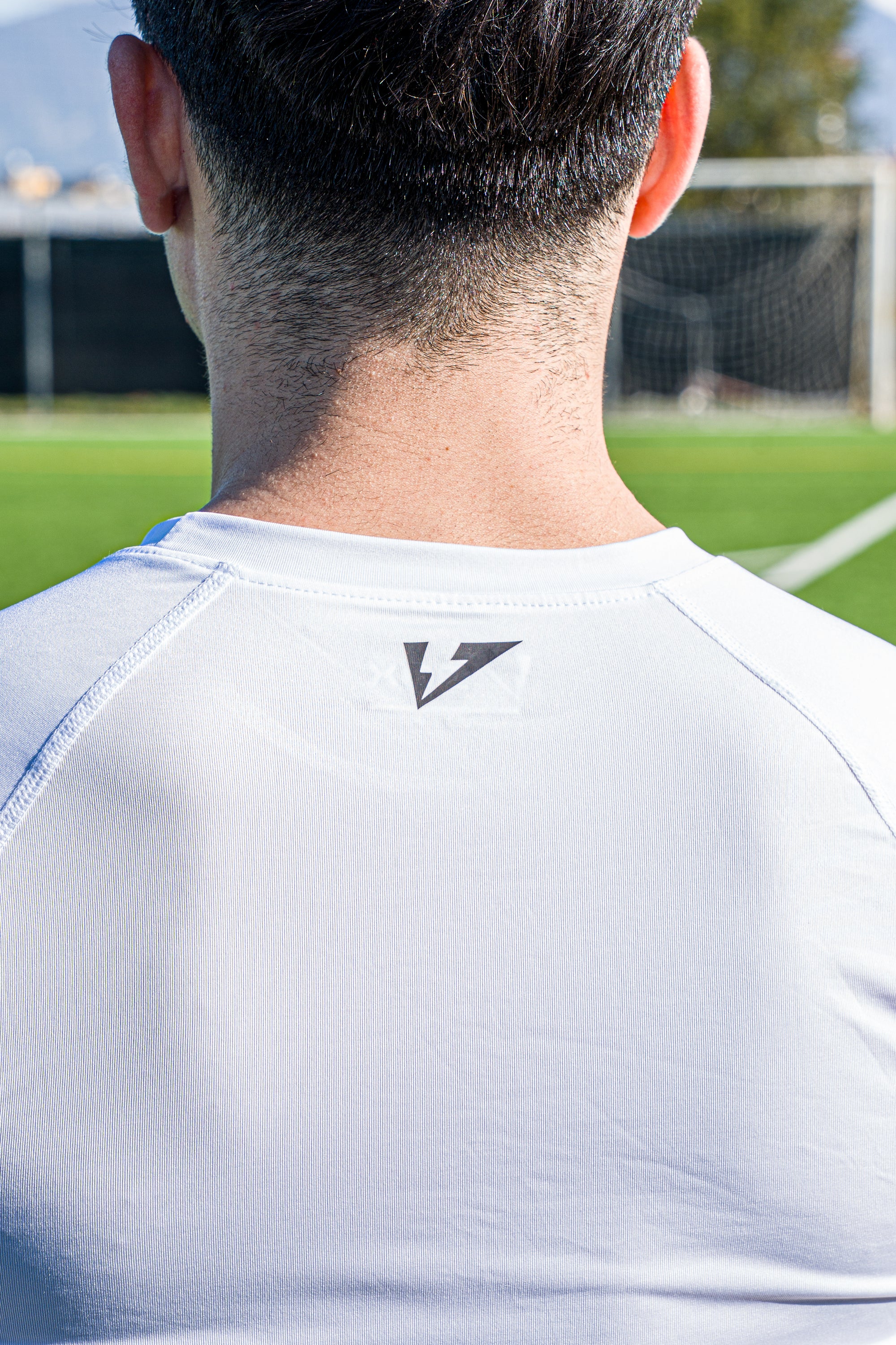 WHITE SHORT SLEEVE THERMAL SHIRT