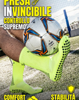 CALZE GRIP VSOX “ NO PAIN NO GAIN” GIALLE FLUO