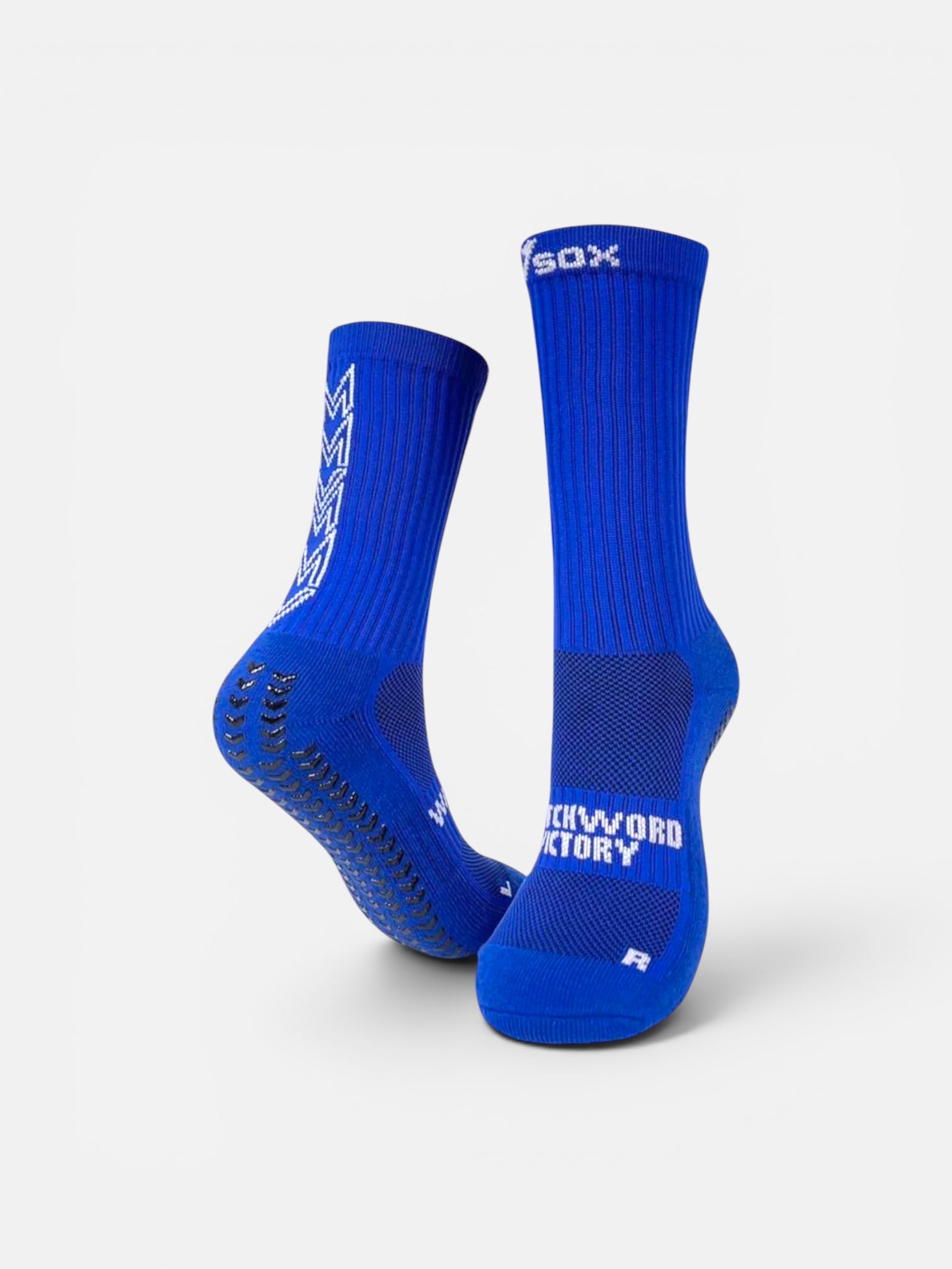VSOX “VICTORY” LIGHT BLUE GRIP SOCKS