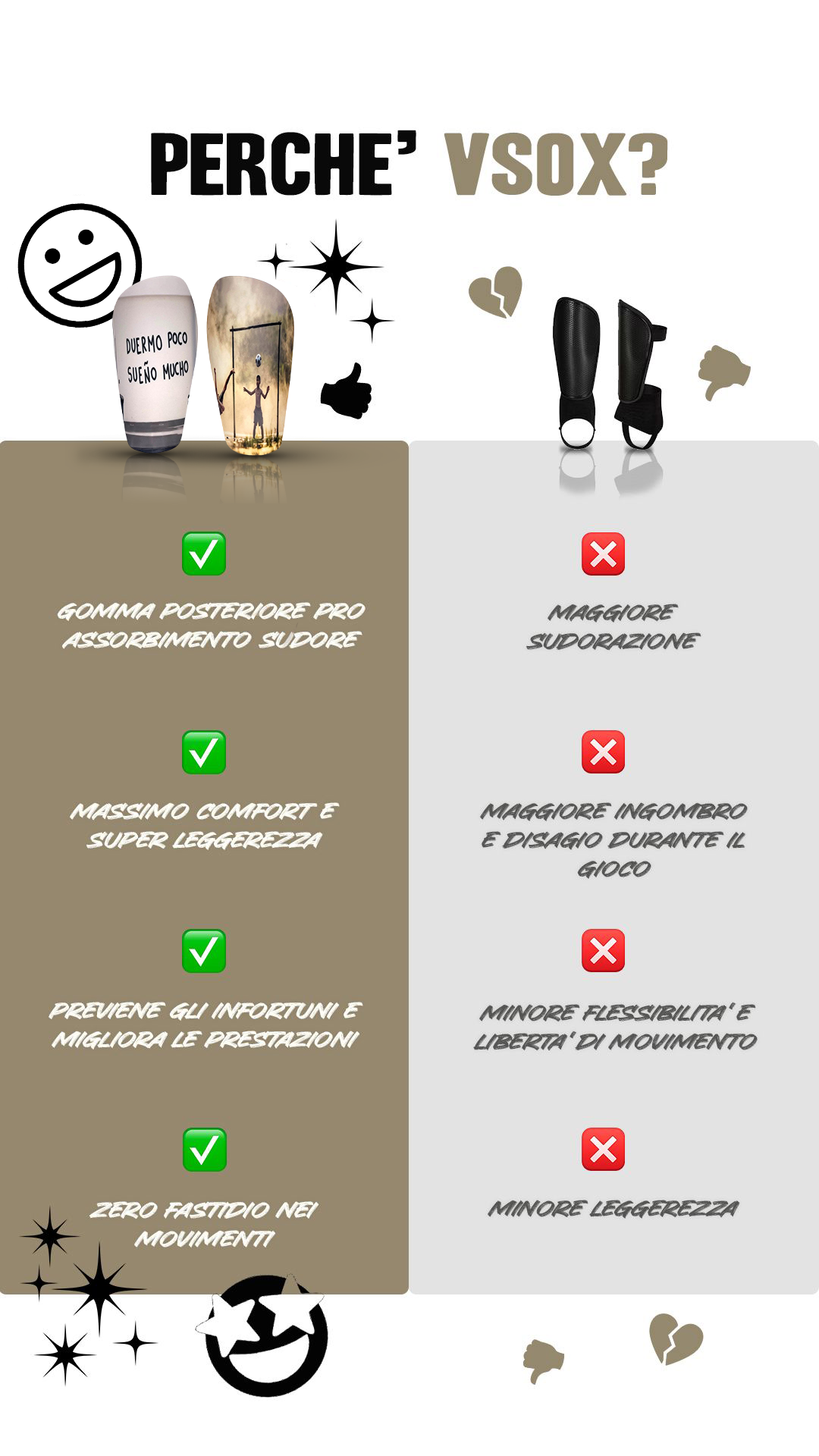 PARASTINCHI MODELLO PRO SLIM ''DUERMO POCO, SUENO MUCHO''