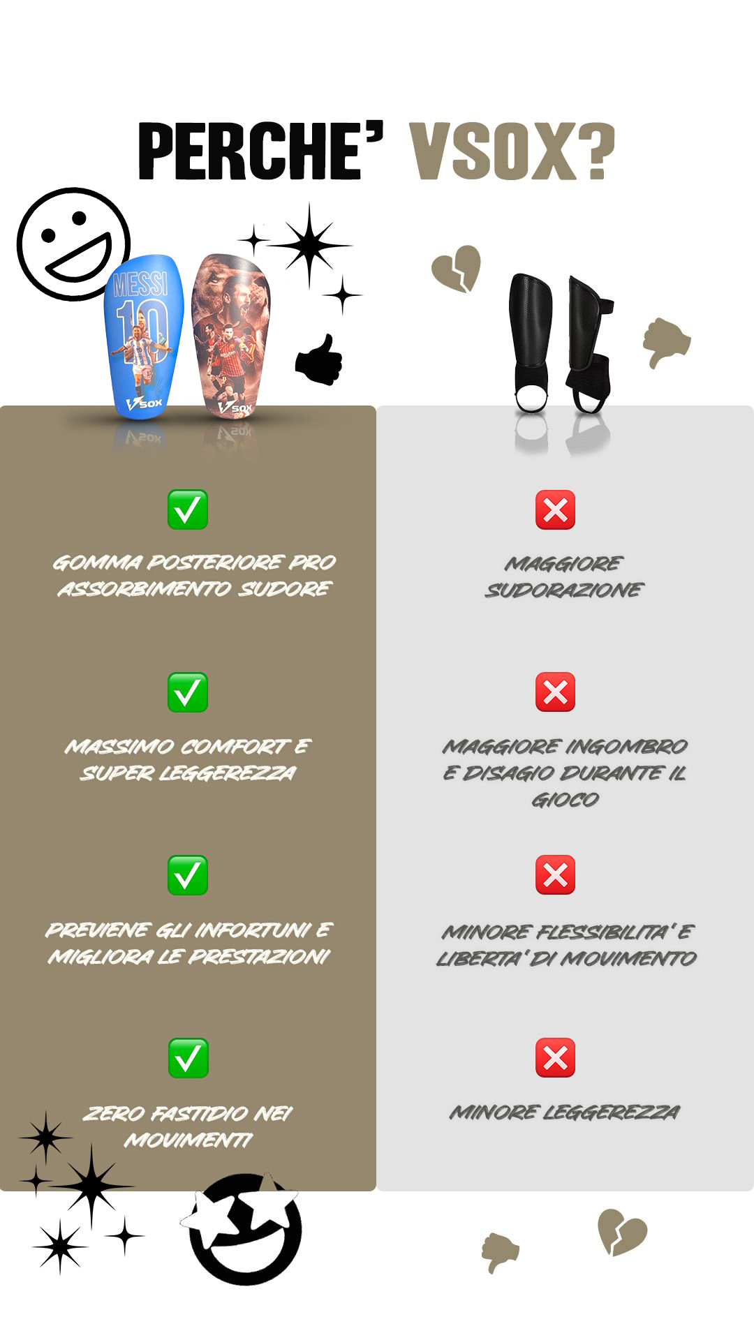 "MESSI" SHIN GUARDS