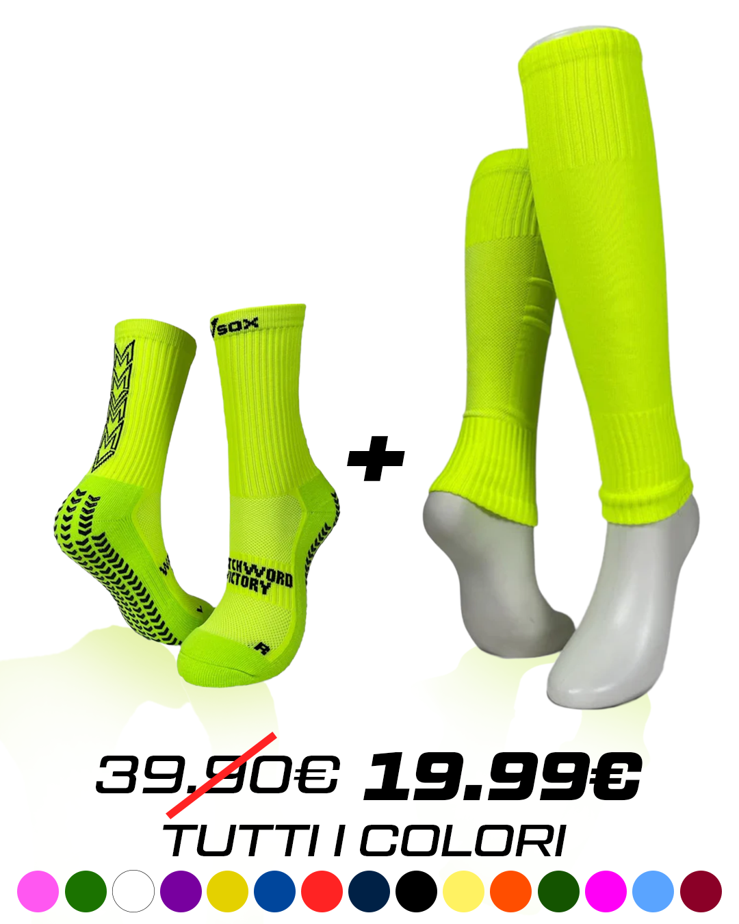 CALZA VSOX "VICTORY" + CALZE TUBOLARI