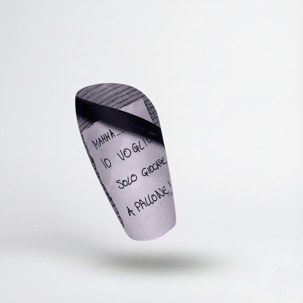 SHIN GUARDS MODEL PRO SLIM XS ''MOM I JUST WANT TO PLAY BALL''