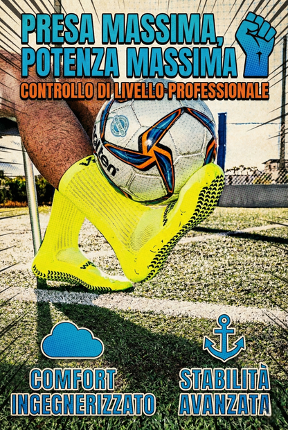 CALZE GRIP VSOX “VICTORY” GIALLO FLUO