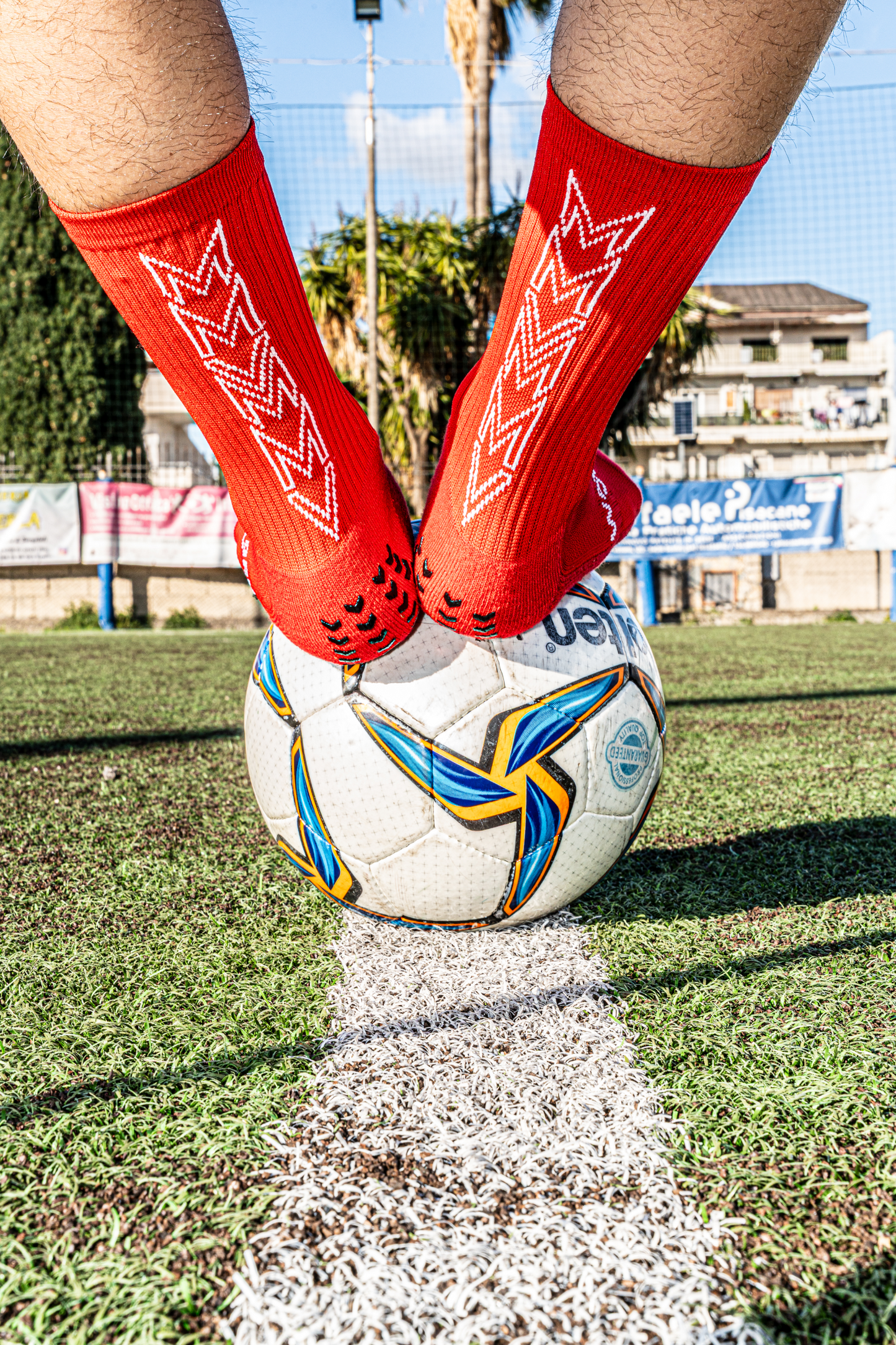 CALZE GRIP VSOX “VICTORY” ROSSE