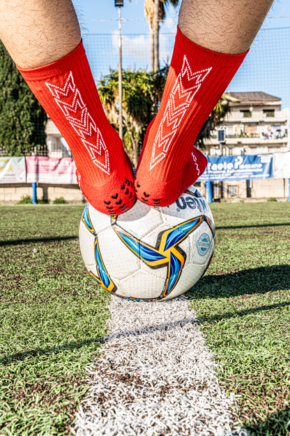CALZE GRIP VSOX “VICTORY” ROSSE